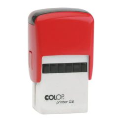 Colop Printer 52 szövegbélyegző önfestékező 30x20 mm/piros