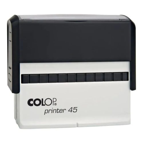 Colop Printer 45 szövegbélyegző önfestékező 52x82 mm/fekete