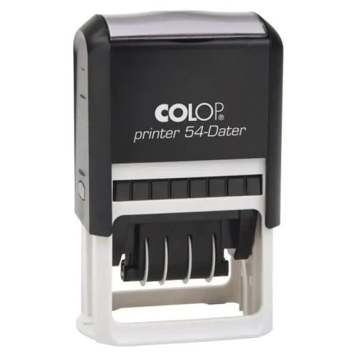 Colop Printer 54 dátum és szövegbélyegző önfestékező 40x50 mm