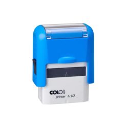 Colop Printer C 10 szövegbélyegző önfestékező 10x27 mm/kék