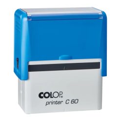 Colop Printer C 60 szövegbélyegző önfestékező 37x76 mm/kék