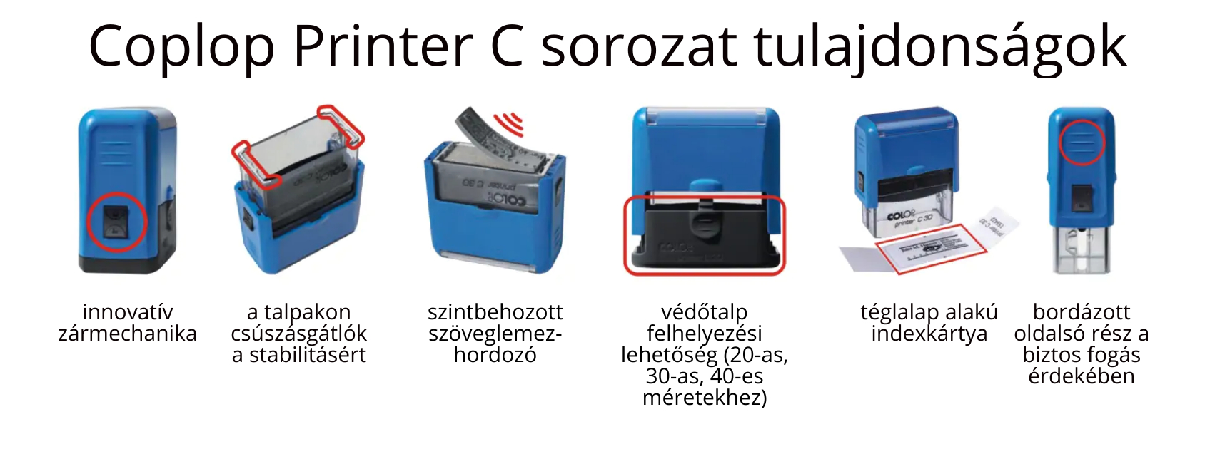 Colop Printer C tulajdonságok